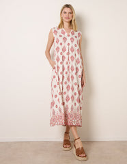 Floral Print A Line Dress