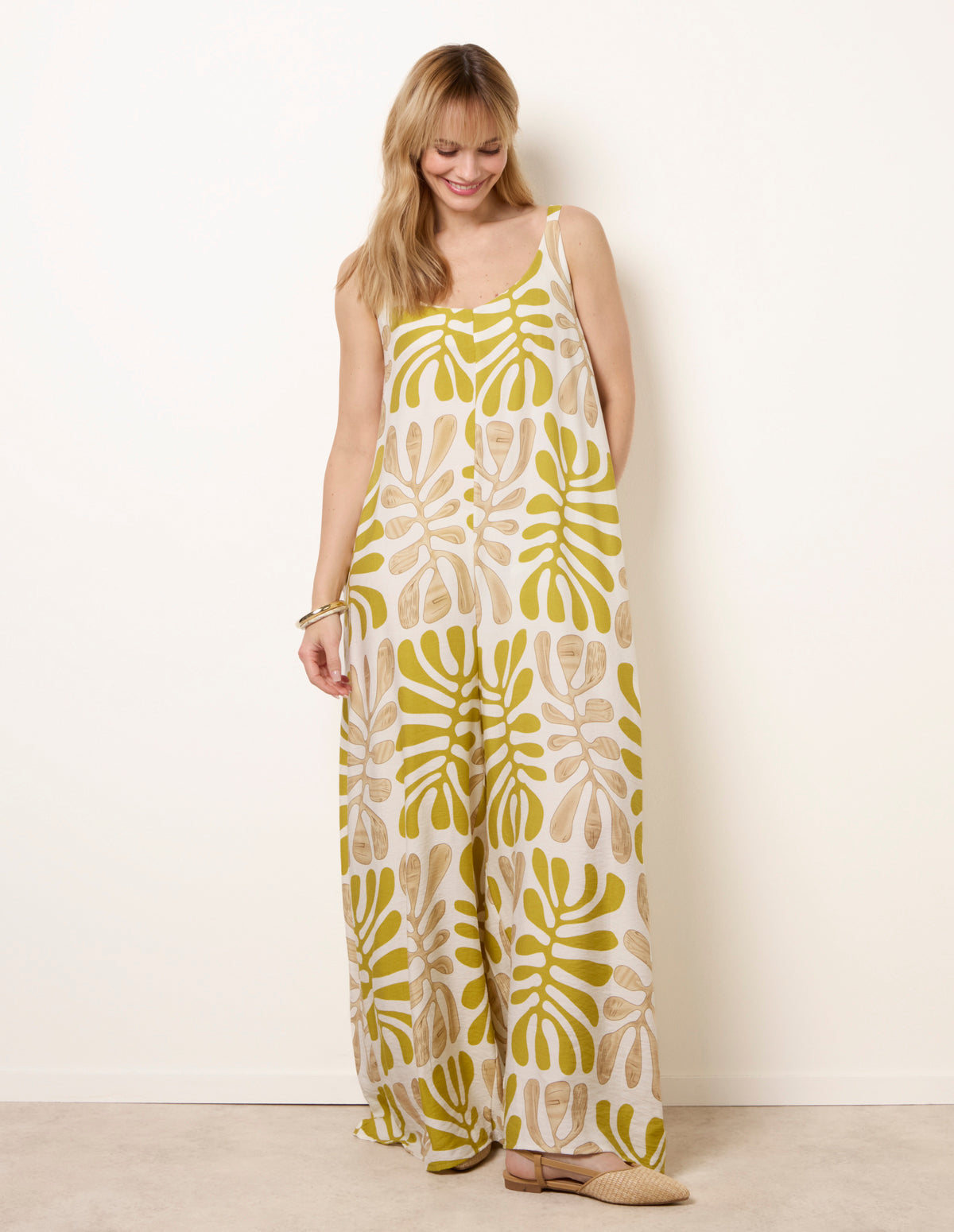 Floral Printed Jumpsuit