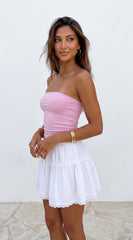 Mila Tube Top - Pink