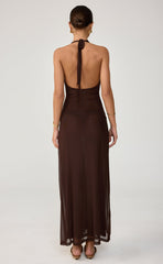 It Girl Maxi Dress (Chocolate)