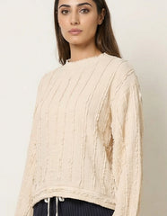 Ruffle Detailed Sleeve Top